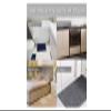 Blue Lemon Bathroom Rug, Non-Slip, Soft, Washable, 50 x 80 cm view 3