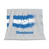 Flannel Throw Blanket with Blue Honduras Flag, 125 x 150 cm view 3