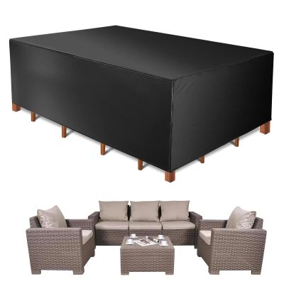 Jianghu Art Outdoor Furniture Cover, 160 x 130 x 75 cm, Waterproof, Black