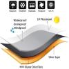 Jianghu Art Outdoor Furniture Cover, 160 x 130 x 75 cm, Waterproof, Black view 3