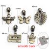 5# Nylon Zipper Pull Replacement, Butterfly Light Gold, Size 50 view 3