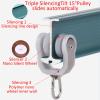whalebee Flexible Bendable Curtain Track, 1–6.7 m, Wall/Ceiling Mount view 4