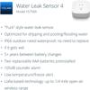 Water Leak Sensor 4 with 105 dB Audio Alarm, 3-Pack, SMS/Text, Email and Push Notifications, Freeze Alert, LoRa up to 1/4-Mile Outdoor Range, Alexa and IFTTT Compatible, Hub Required view 2