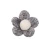 COHEALI 2-Piece Colorful Wool Felt Flower Decorations view 4