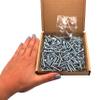 SKIR'CO 150 Zinc-Plated Steel Wood Screws, 5.0 x 30 mm, Torx Countersunk Head, Full Thread view 4