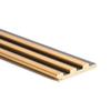 Bildershop-24 3-Piece Dekowa Wall & Ceiling Panel Set, Gold/Black, 252 x 10.7 x 1.5 cm view 2