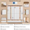 Bildershop-24 6-Piece Baseboard Set for Dekowa Wall Panels, Dark Blue, 230 x 8 x 1.8 cm view 4