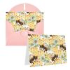 Bee Flying Blank Greeting Cards with Envelopes, 10 x 15 cm, Christmas Cards, Notecards, Gift Cards, Invitation and Wedding Envelopes view 1