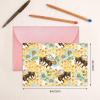 Bee Flying Blank Greeting Cards with Envelopes, 10 x 15 cm, Christmas Cards, Notecards, Gift Cards, Invitation and Wedding Envelopes view 4