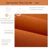 YSZBD Non-Slip Cotton Sofa Cover, Orange, 110 x 160 cm view 3