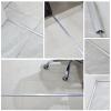 LOHXA Floor Cable Raceway, Metal Cord Cover, 39.4 in, 40 mm Wide, White/Black/Gold/Silver/Wood view 4