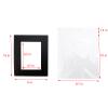 Pastlla 20-Pack Black Pre-Cut Mats, 20 x 25 cm, for 12.7 x 17.8 cm Photos view 2