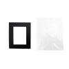 Pastlla 20-Pack Black Pre-Cut Mats, 20 x 25 cm, for 12.7 x 17.8 cm Photos view 3