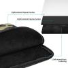 Laptop Sleeve, Military Camouflage, Lightweight, Shock-Resistant, for Women and Men, 10 in, Green view 3