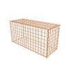 Rusty Gabion 80 x 40 x 30 cm (L x H x D), 5 x 5 cm Mesh, Spiral view 2