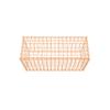 Rusty Gabion 80 x 40 x 30 cm (L x H x D), 5 x 5 cm Mesh, Spiral view 3