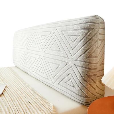 JORTUIO Headboard Cover for 180/200 cm Beds, Stretch Headboard Slipcover, Color #4, Size 120 cm