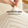 Elastic Jacquard Velvet Headboard Slipcover, 180 cm view 2