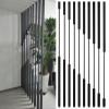 Black Wrought-Iron Room Divider Post view 1