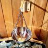 Tyenaza Stainless Steel Sauna Aroma Bowl with Wall Mount for Essential Oils view 2