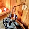 Tyenaza Stainless Steel Sauna Aroma Bowl with Wall Mount for Essential Oils view 3