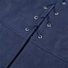 Josamogre Men's Medieval Vest, Renaissance Pirate Waistcoat, Dark Blue, M view 3