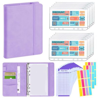 Budget Binder – Waterproof Cash Budget Organizer for Budgeting, Saving Money, and Birthday Gifting, Tsuchiya