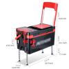 32 L Portable Fishing Cooler Box with Folding Backrest view 3