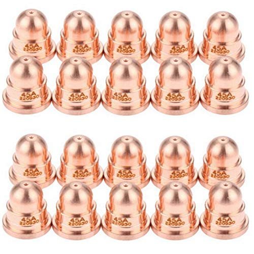 Josenidny 20-Piece 45A Nozzle 220930 for Plasma Cutting Consumables