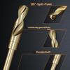 Meccion HSS-Co Metal Drill Bits, Reduced Shank, Precision-Ground view 2