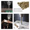 Meccion HSS-Co Metal Drill Bits, Reduced Shank, Precision-Ground view 4