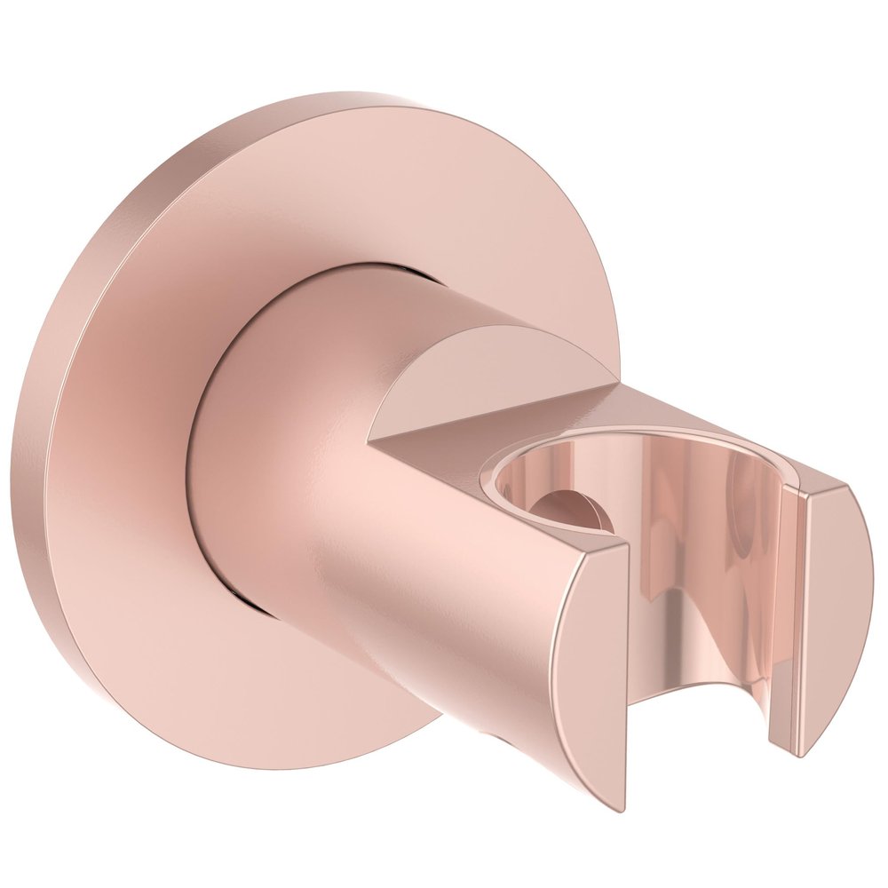 Ideal Standard BC806RO Idealrain Fixed Hand Shower Holder, Rose