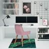 HUBDECO Flexible Printfloor Chair Mat, Green Marble, 120 x 90 cm view 4
