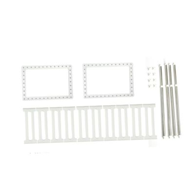 GOOHOCHY 2-Tier Dish Drying Rack for Sink with Extendable Telescopic Drain Tray