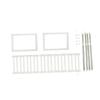 GOOHOCHY 2-Tier Dish Drying Rack for Sink with Extendable Telescopic Drain Tray view 1