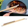 Pizza Oven Brush with Scraper and Long Handle view 4
