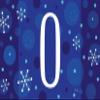 Indoor and Outdoor Doormat with Winter Snowflakes and Monogram O Design view 1