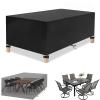 HYFBH Outdoor Furniture Cover, 220 x 200 x 90 cm, Waterproof 420D Oxford Fabric view 2