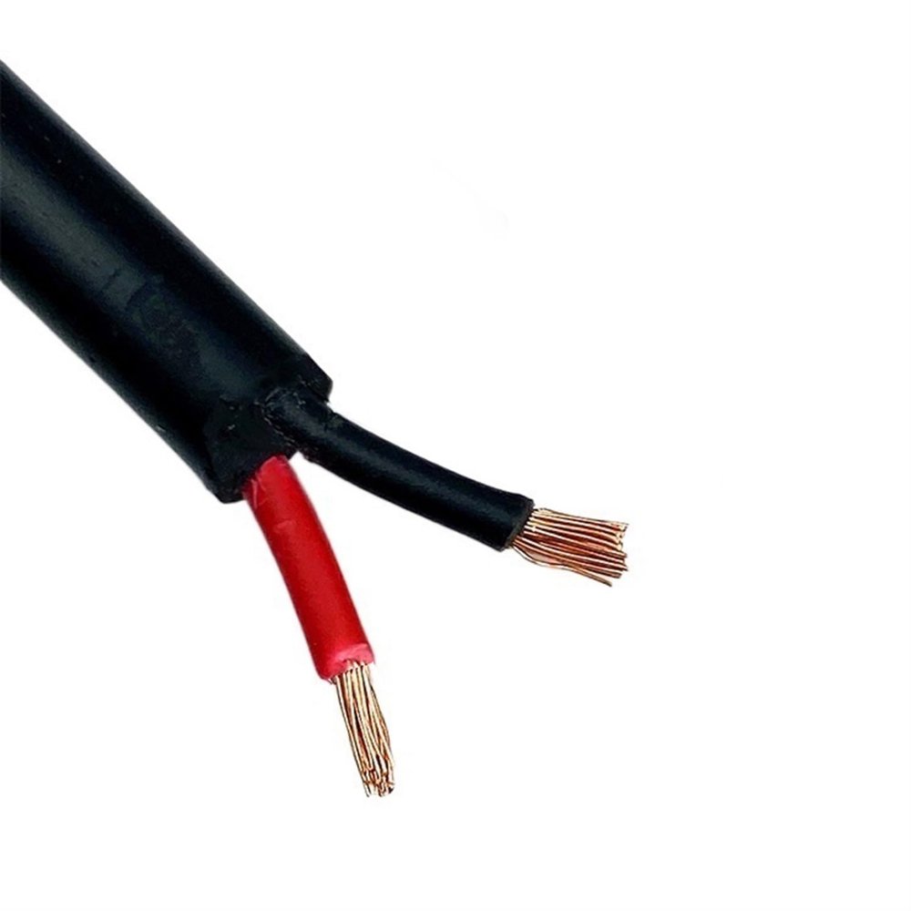 Solid Speaker Audio Copper Cable, 18/20/22/24 AWG, 2-Conductor, Flexible, 5 m