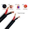 Solid Speaker Audio Copper Cable, 18/20/22/24 AWG, 2-Conductor, Flexible, 5 m view 2