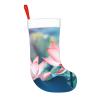 BONDIJ Christmas Stockings with Lotus Plant Print and Plush Cuff view 4