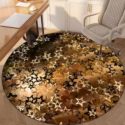 Floor Protection Mat for Gaming and Office Chairs, Round, 150 cm, Non-Slip, Scratch-Resistant