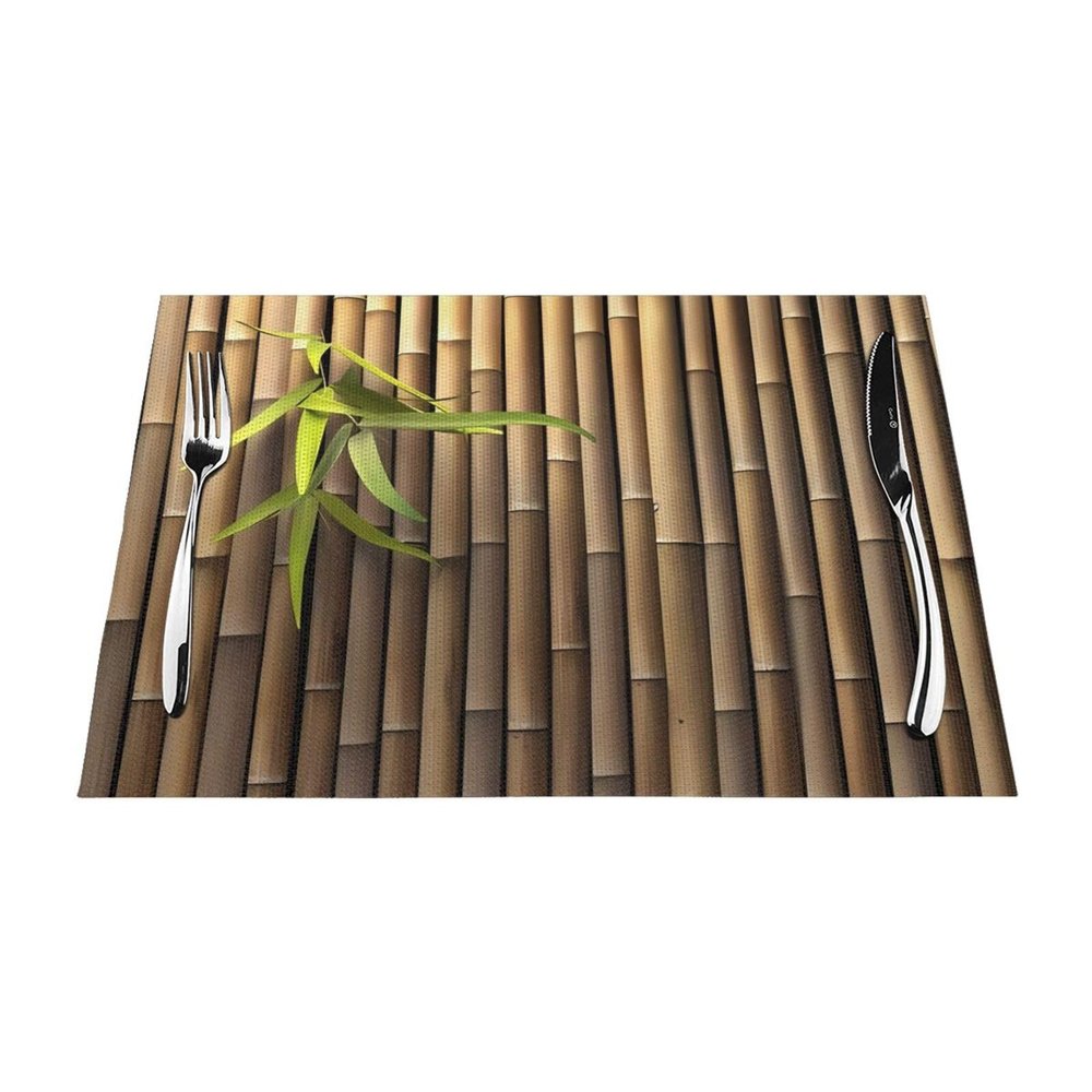 Spring Bamboo Placemat, 1-Piece Set