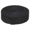 PATIKIL Taekwondo Rank Belt 1.5 in x 7.8 ft, 2.4 m, Polyester, Black view 1