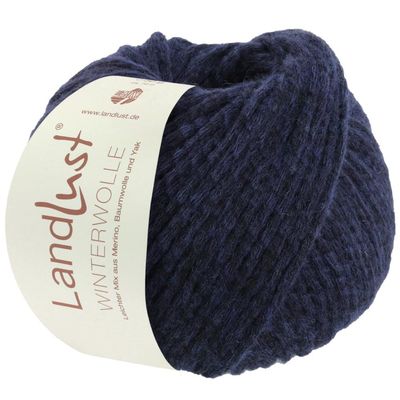 LANA GROSSA Landlust Winterwolle Soffilo Yarn with Yak, 50% Merino Wool, 50 g, 70 m, Color FB31