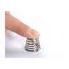 Conical Compression Spring Wire, 304 Stainless Steel, Silver, 1.2 × (8–15) × 15–6 mm view 3