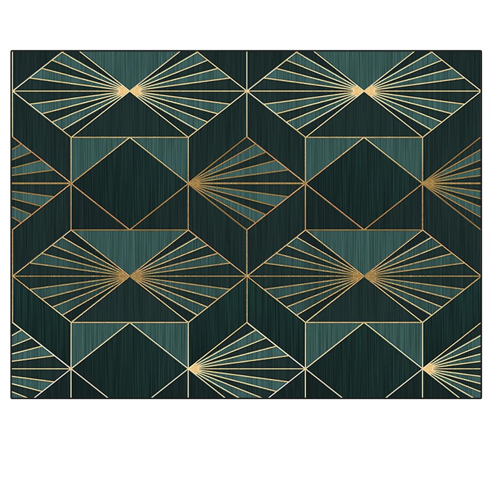 LIJIAO Runner Rug, Kitchen Runner 100 x 180 cm, Non-Slip and Washable