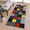 QQrunner Colorful Washable Non-Slip Runner Rug, 90 x 400 cm view 2