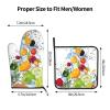 Colorful Fruit Oven Mitt and Potholder Set view 2