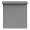 Skylight Blackout Roller Blind 75 x 160 cm, Day-Night, No-Drill Clamp Mount, Light Gray view 1